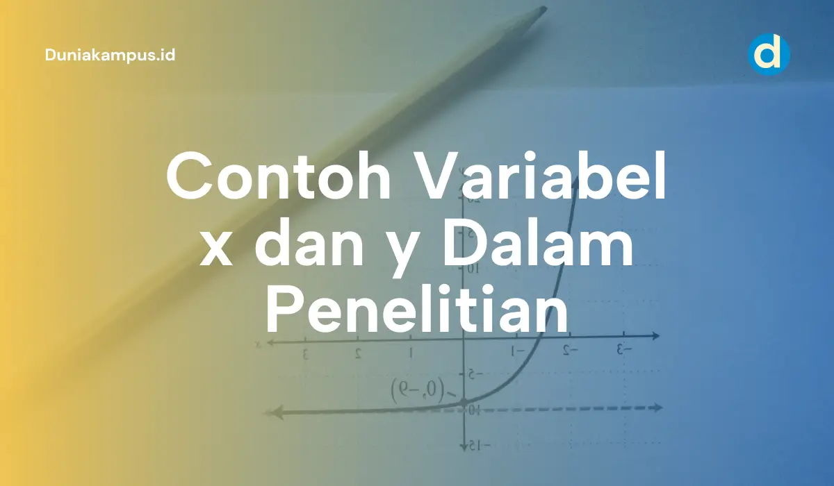 Contoh Variabel x dan y Dalam Penelitian
