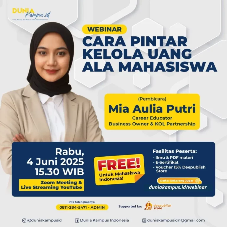 Cara Pintar Kelola Uang Ala Mahasiswa