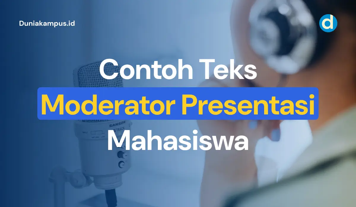 Contoh Teks Moderator Presentasi Mahasiswa