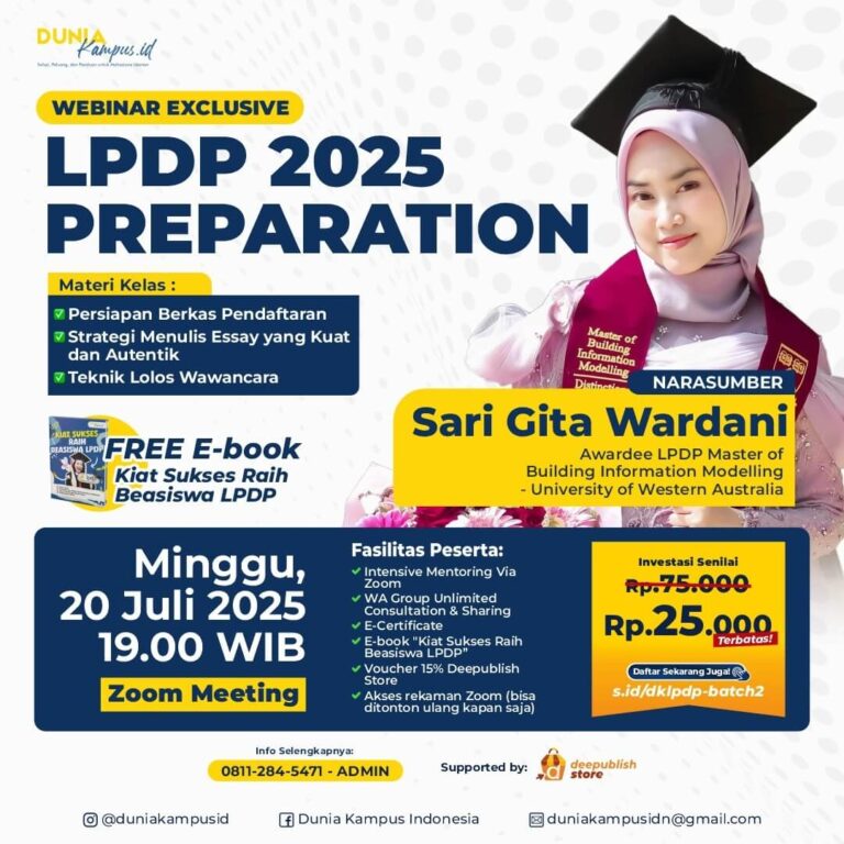 LPDP 2025 Batch 2 Preparation