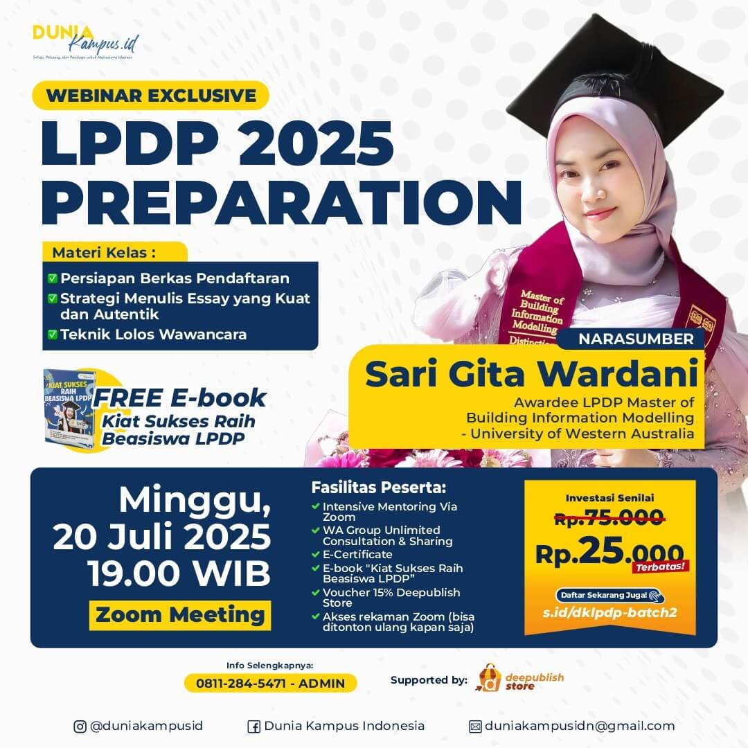 LPDP 2025 Batch 2 Preparation