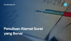 Penulisan Alamat Surat yang Benar