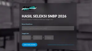 Cara Cek Hasil Pengumuman SNBP 2026