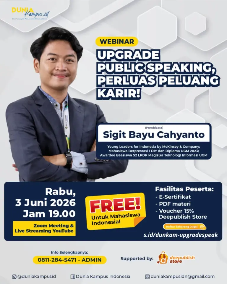 Upgrade Public Speaking Perluas Peluang Karir