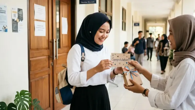 ucapan semprotulation adalah bentuk ungkapan selamat kepada mahasiswa yang telah berhasil melewati tahap seminar proposal.