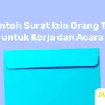 Contoh Surat Izin Orang Tua untuk Kerja dan Kegiatan Acara