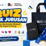 Dunia Kampus dan BU Digital Printing Ajak Mahasiswa Ikuti Quiz Berhadiah Merchandise Eksklusif