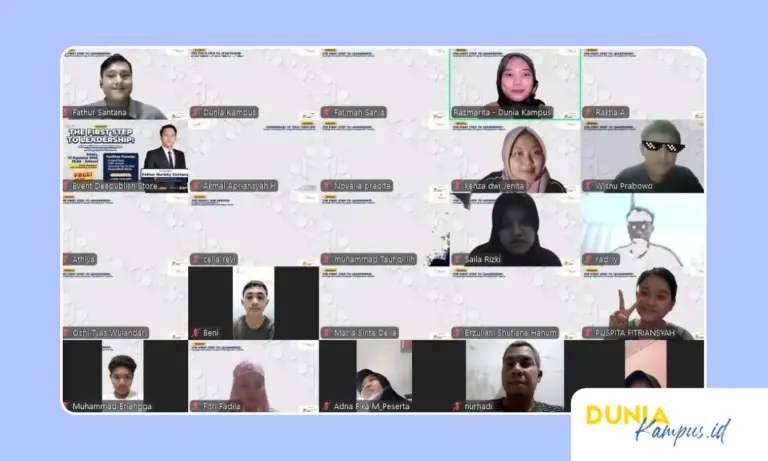 Webinar Management Trainee oleh Duniakampus.id